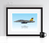 FA-18F Super Hornet VFA-32 - Poster