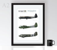 Thumbnail for D-Day Glider & Tug Profiles - Poster