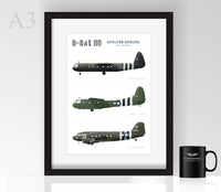 Thumbnail for D-Day Glider & Tug Profiles - Poster