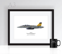 Thumbnail for FA-18F Super Hornet VFA-32 - Poster