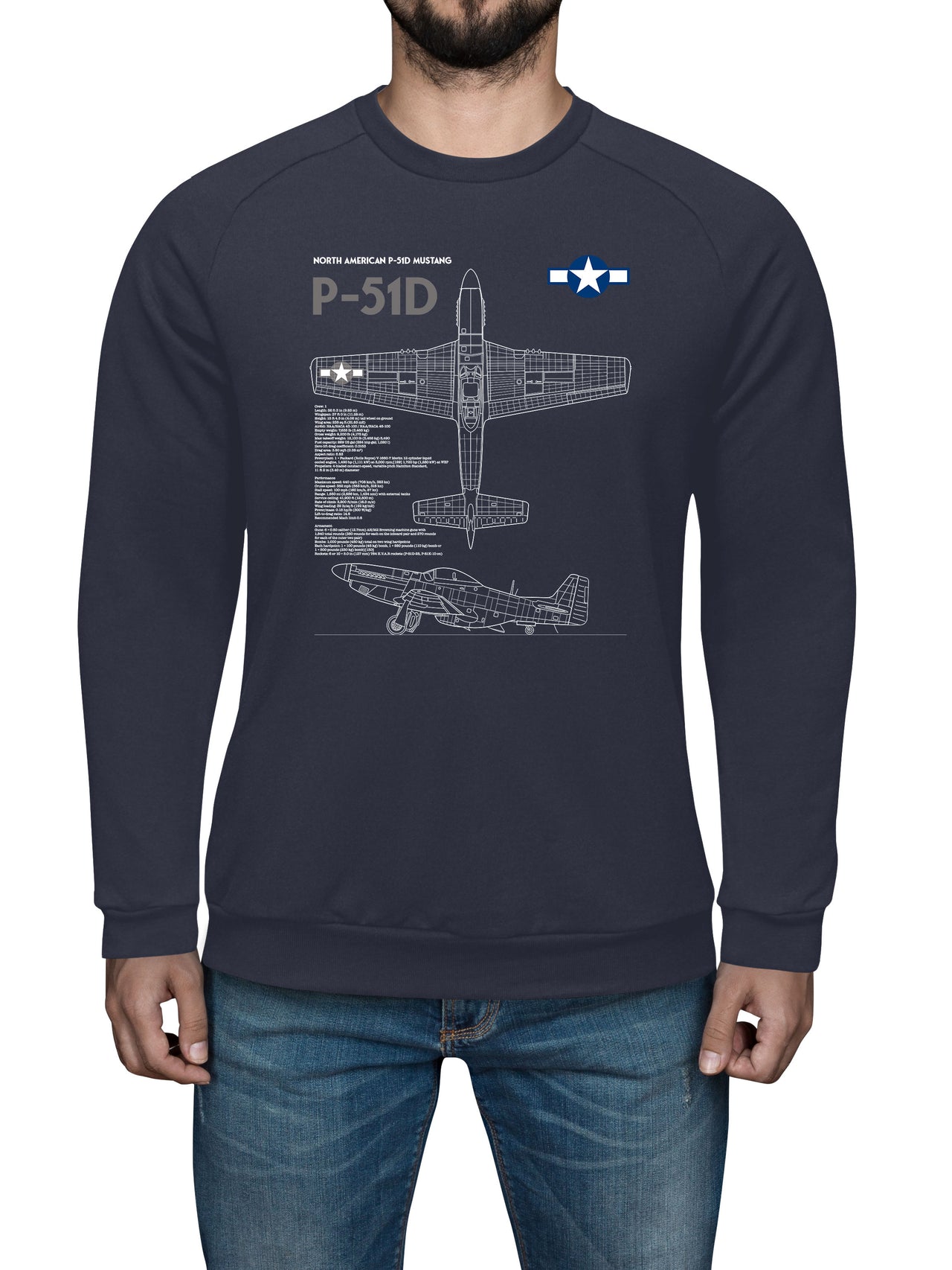 P-51D Mustang - Sweat Shirt