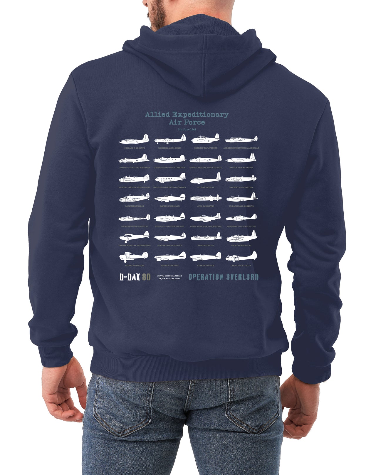 D-Day B-25 Mitchell - Hoodie