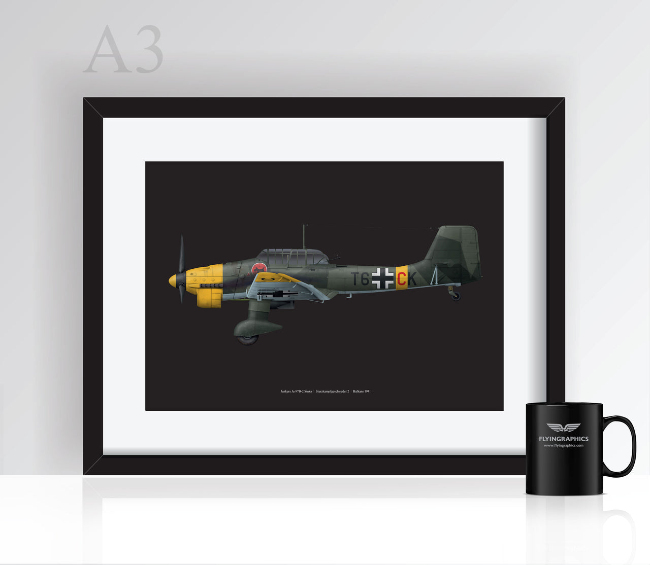 Junkers Ju-87 Stuka - Poster