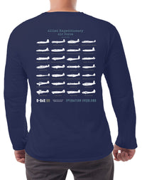 Thumbnail for D-Day B-25 Mitchell - Long-sleeve T-shirt