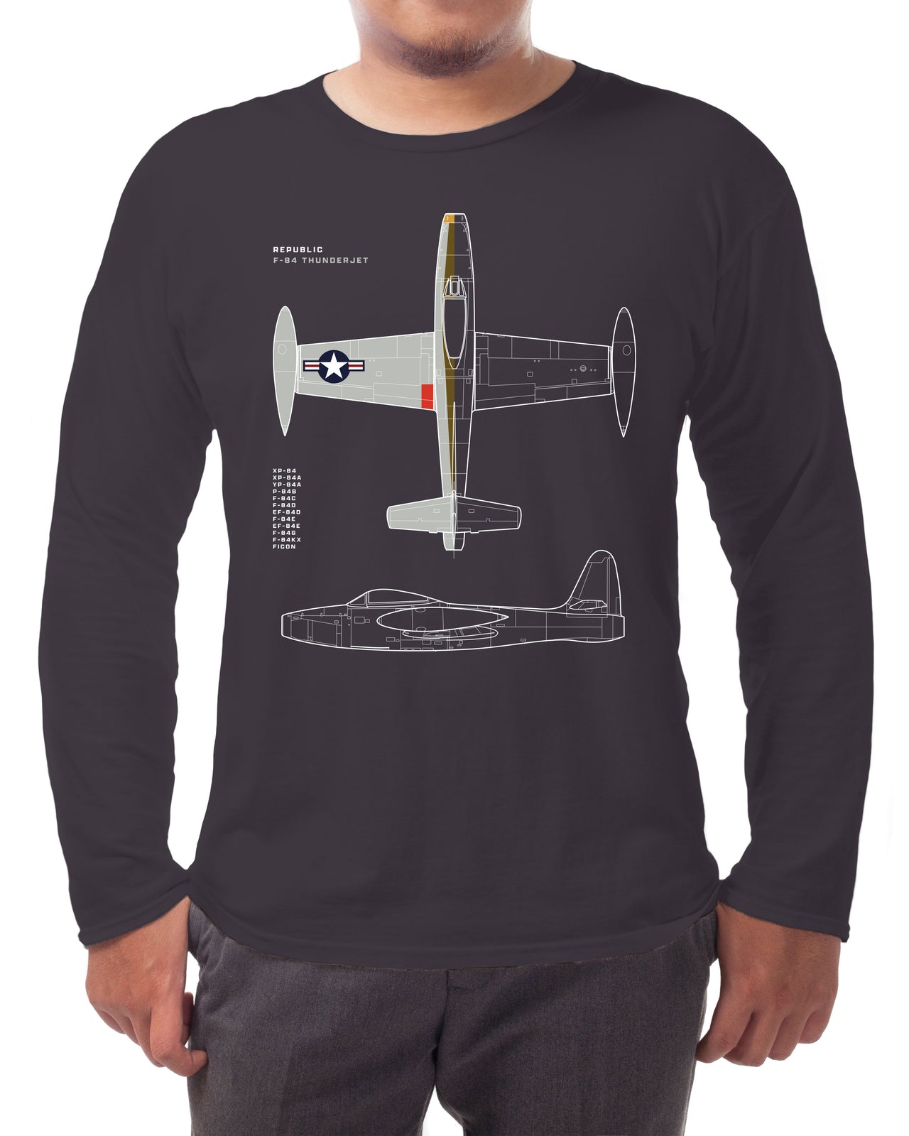 F-84 Thunderjet - Long-sleeve T-shirt