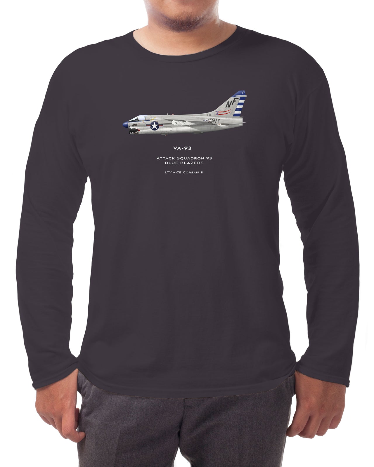 A-7 Corsair II VA-93 - Long-sleeve T-shirt