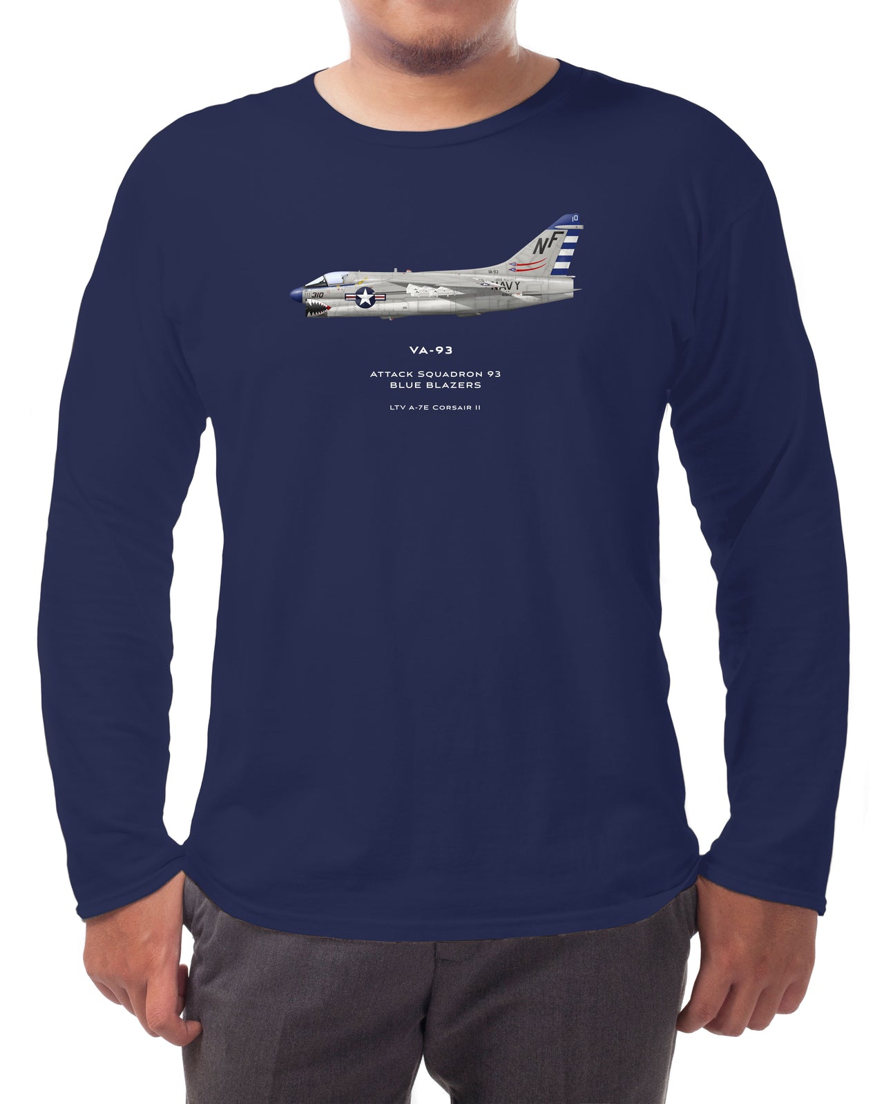 A-7 Corsair II VA-93 - Long-sleeve T-shirt