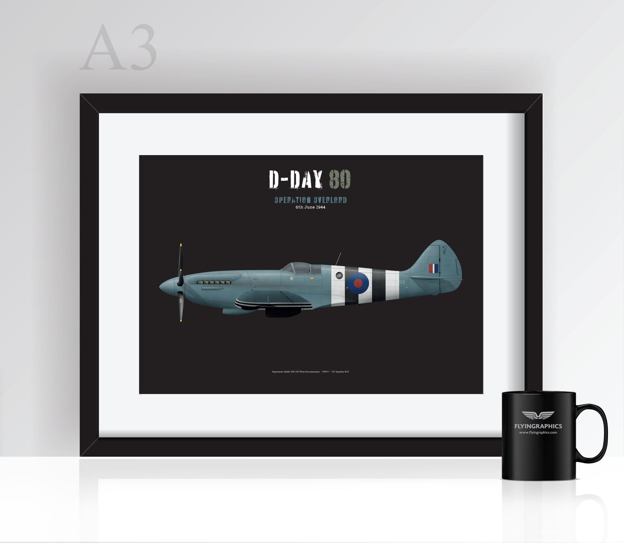 Spitfire XIX - Poster