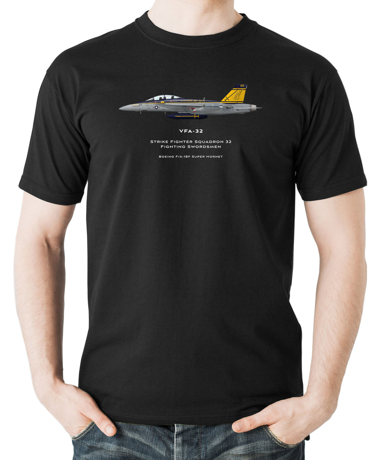 FA-18F Super Hornet VFA-32 - T-shirt