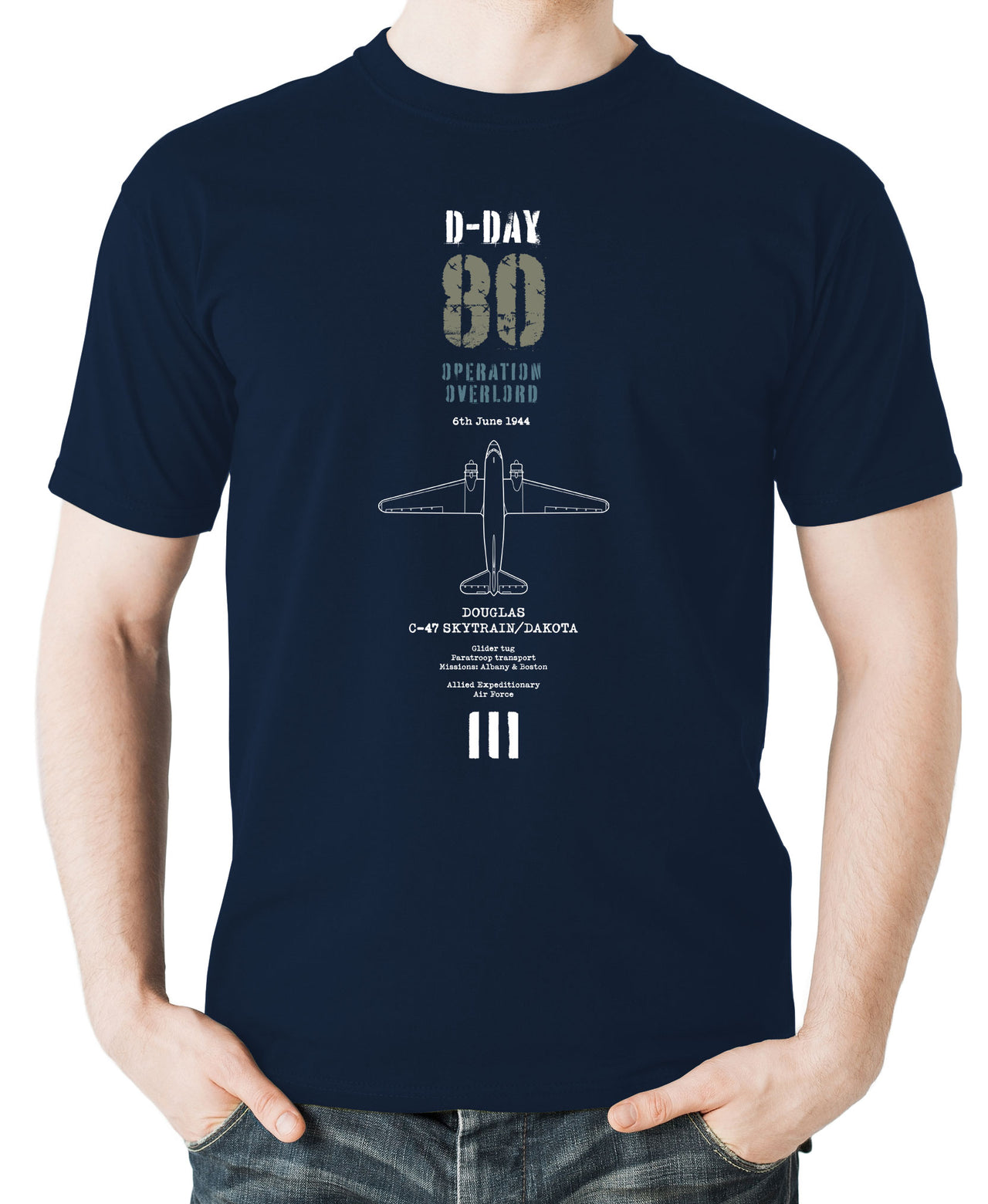 D-Day C-47 Skytrain - T-shirt