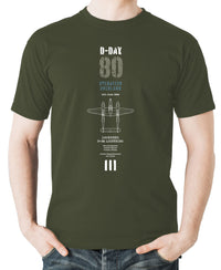 Thumbnail for D-Day P-38 Lightning - T-shirt