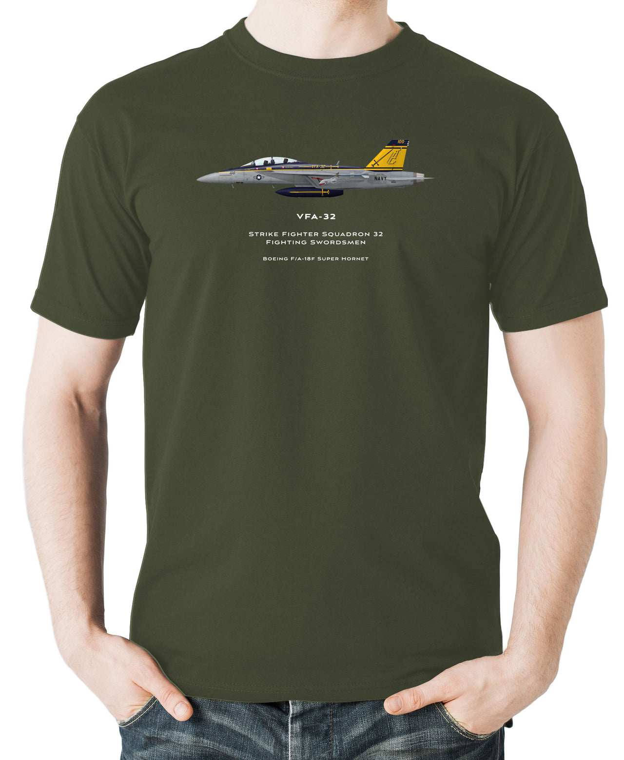 FA-18F Super Hornet VFA-32 - T-shirt