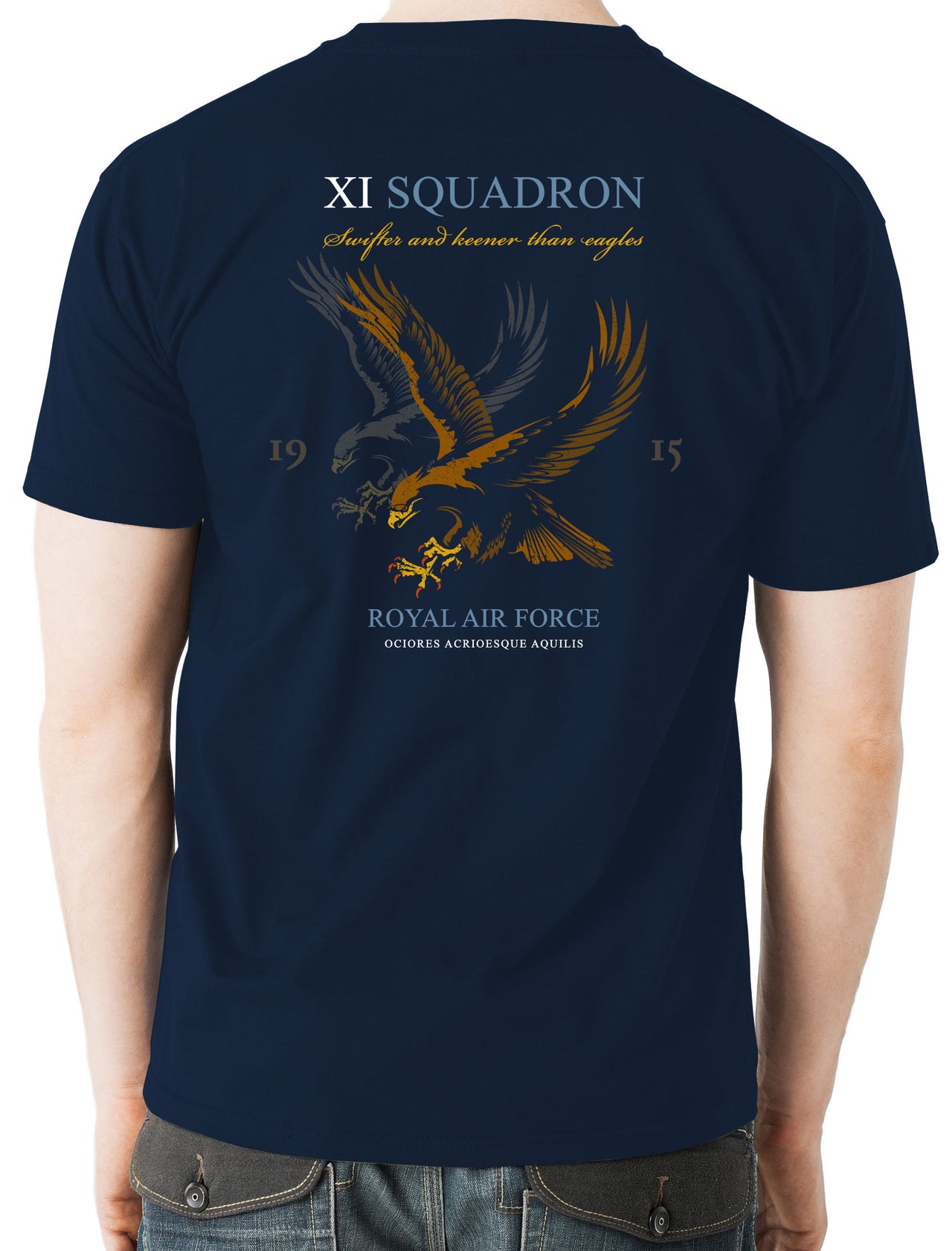 No.11 SQN front & back - T-shirt