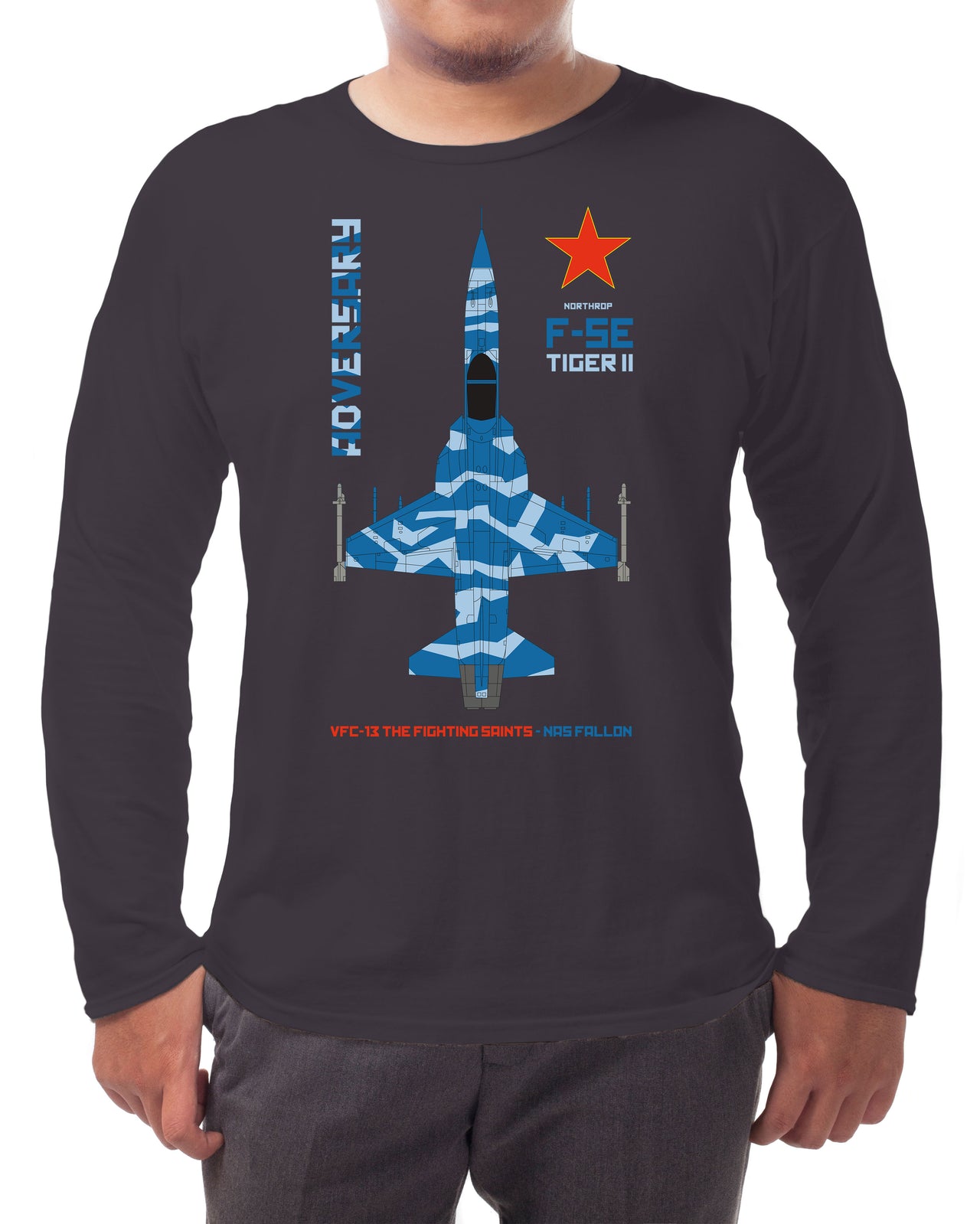 Adversary F-5E Tiger II - Long-sleeve T-shirt