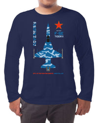 Thumbnail for Adversary F-5E Tiger II - Long-sleeve T-shirt