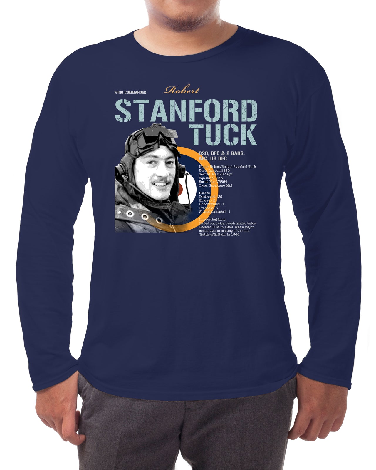 Robert Stanford-Tuck - Long-sleeve T-shirt