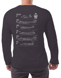 Thumbnail for Whittle E.28/39 - Long-sleeve T-shirt