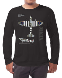 Thumbnail for Spitfire MK IX - Long-sleeve T-shirt