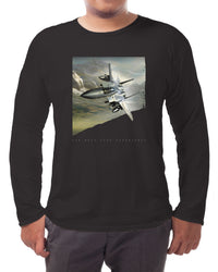 Thumbnail for F-15 Eagle Mach Loop - Long-sleeve T-shirt