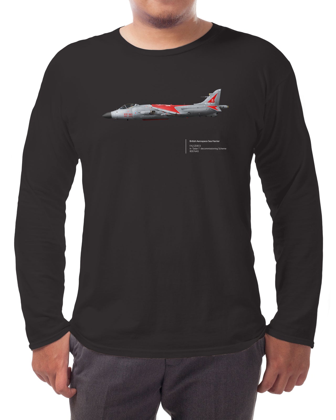 Sea Harrier FA2 - Long-sleeve T-shirt